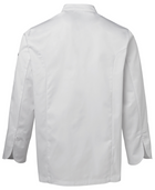 ACTIV EMBROIDERY DESIGNS. UNIFORMS. LONG SLEEVE CHEF'S JACKET. UNISEX.