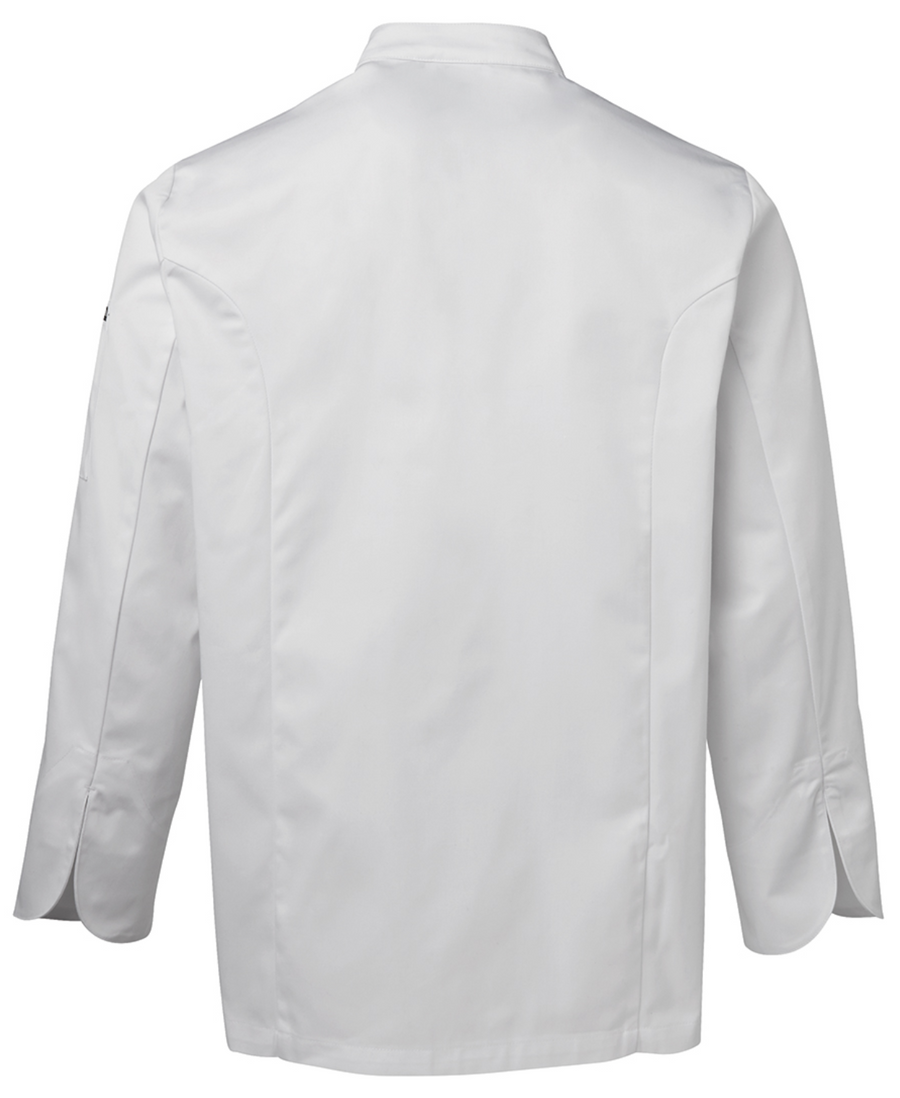 ACTIV EMBROIDERY DESIGNS. UNIFORMS. LONG SLEEVE CHEF'S JACKET. UNISEX.
