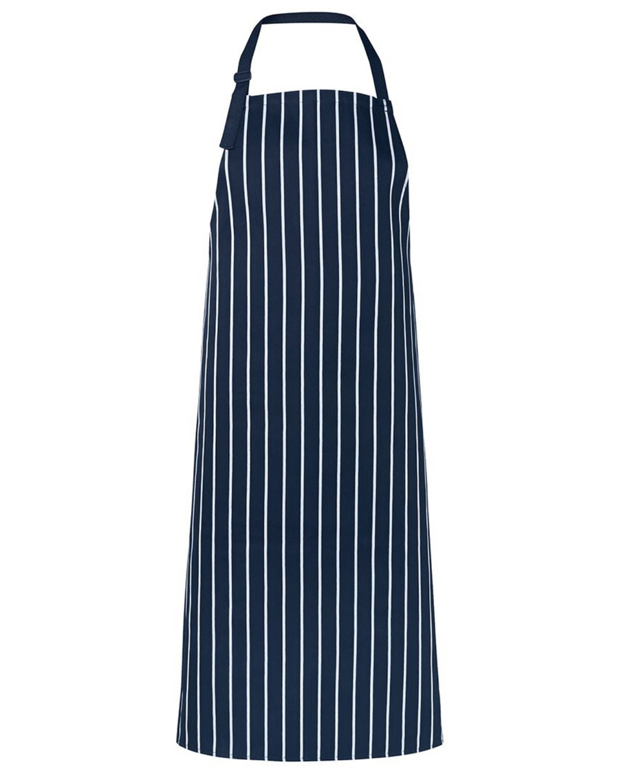 ACTIV EMBROIDERY DESIGNS. UNIFORMS. BIB STRIPED WITHOUT POCKET.