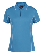 ACTIV EMBROIDERY DESIGNS. UNIFORMS. SHORT SLEEVE PIPING POLO. LADIES.