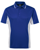 ACTIV EMBROIDERY DESIGNS. UNIFORMS. CONTRAST POLO. MENS.