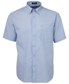 ACTIV EMBROIDERY DESIGNS. UNIFORMS. SHORT SLEEVE OXFORD SHIRT. MENS.