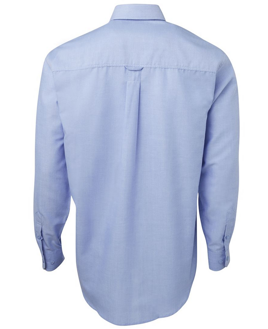 ACTIV EMBROIDERY DESIGNS. UNIFORMS. LONG SLEEVE OXFORD SHIRT. MENS.