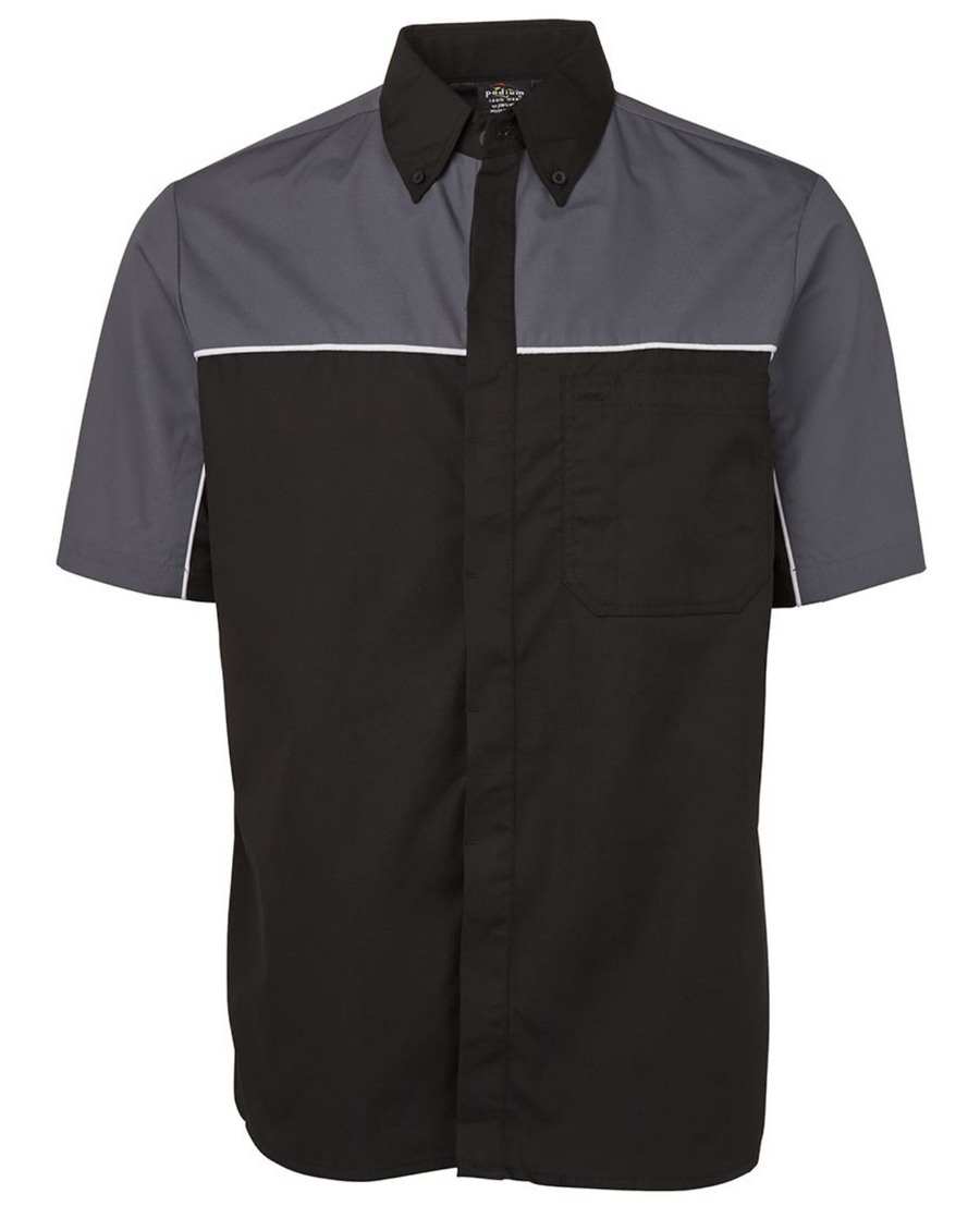 ACTIV EMBROIDERY DESIGNS. UNIFORMS. PODIUM MOTO SHIRT. MENS.