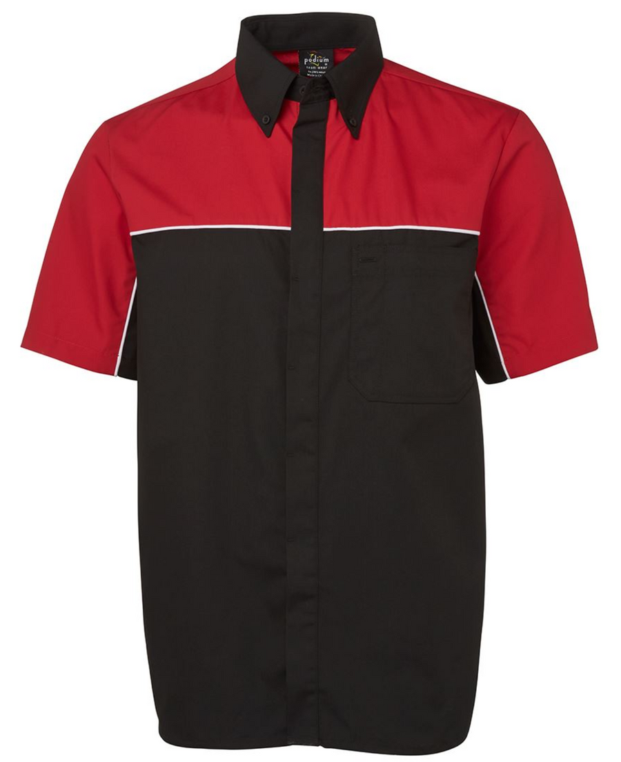 ACTIV EMBROIDERY DESIGNS. UNIFORMS. PODIUM MOTO SHIRT. MENS.