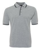 ACTIV EMBROIDERY DESIGNS. UNIFORMS. CONTRAST POLO. MENS.