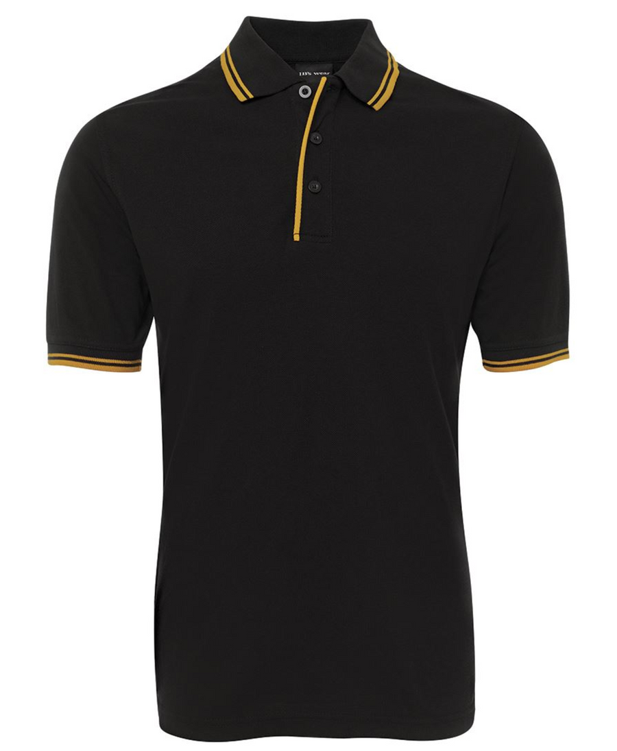 ACTIV EMBROIDERY DESIGNS. UNIFORMS. CONTRAST POLO. MENS.
