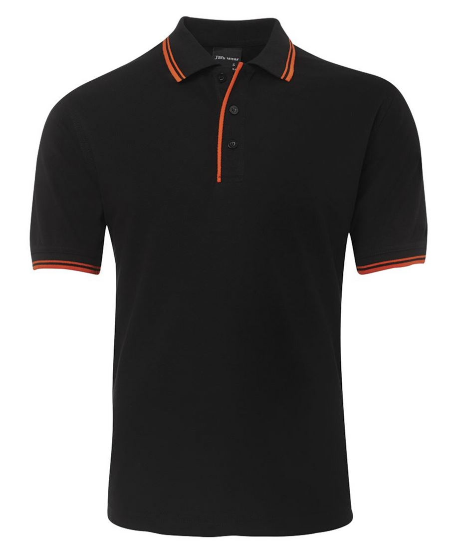 ACTIV EMBROIDERY DESIGNS. UNIFORMS. CONTRAST POLO. MENS.