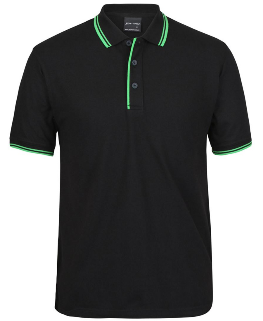ACTIV EMBROIDERY DESIGNS. UNIFORMS. CONTRAST POLO. MENS.