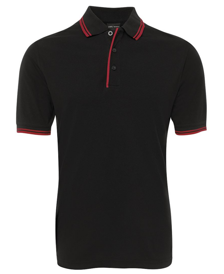 ACTIV EMBROIDERY DESIGNS. UNIFORMS. CONTRAST POLO. MENS.