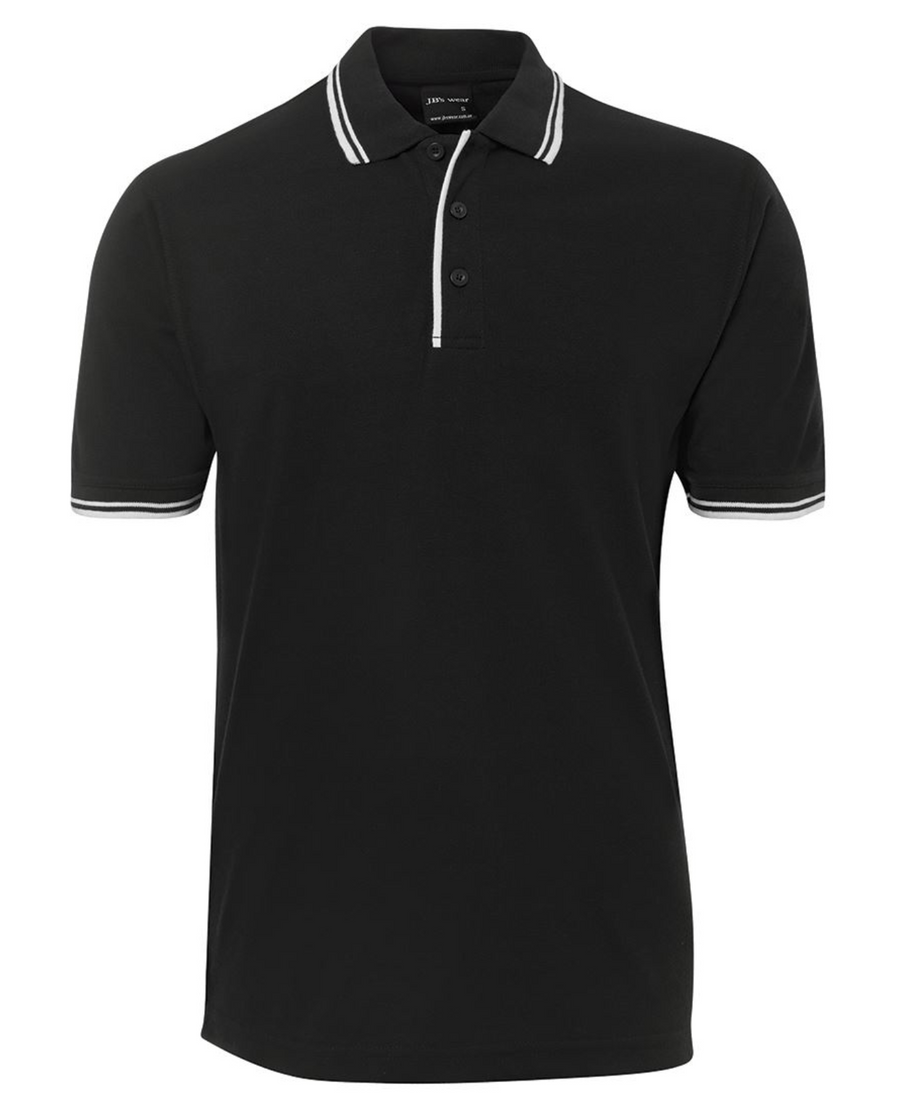 ACTIV EMBROIDERY DESIGNS. UNIFORMS. CONTRAST POLO. MENS.
