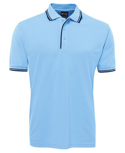 ACTIV EMBROIDERY DESIGNS. UNIFORMS. CONTRAST POLO. MENS.