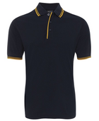 ACTIV EMBROIDERY DESIGNS. UNIFORMS. CONTRAST POLO. MENS.