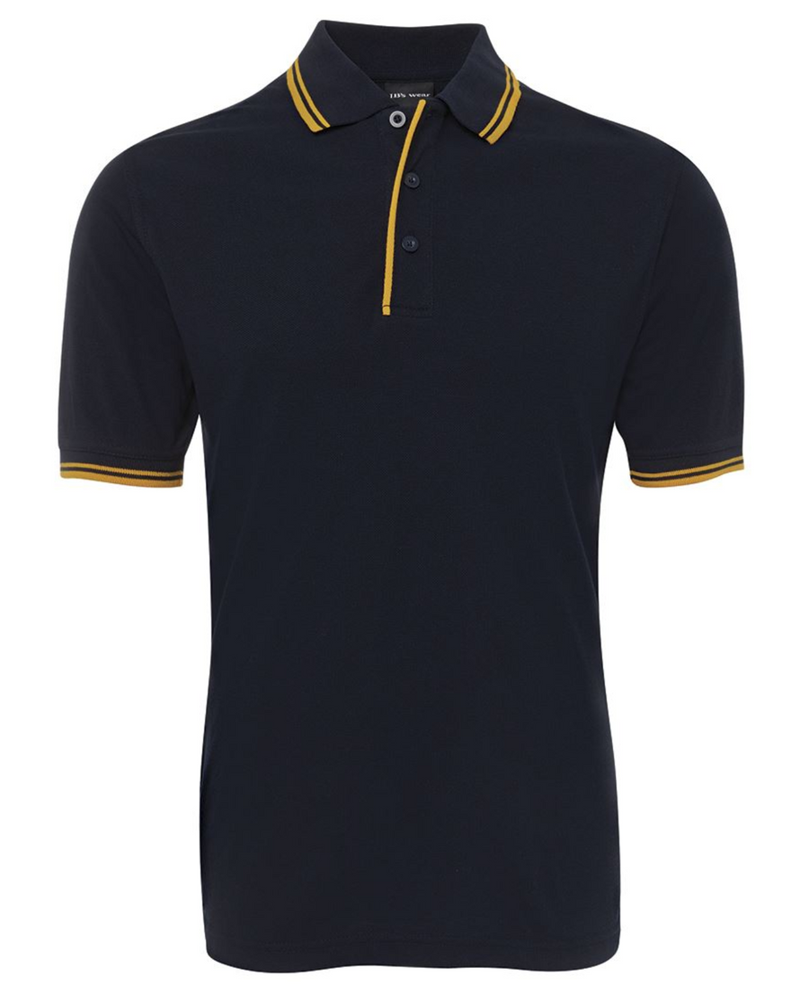 ACTIV EMBROIDERY DESIGNS. UNIFORMS. CONTRAST POLO. MENS.