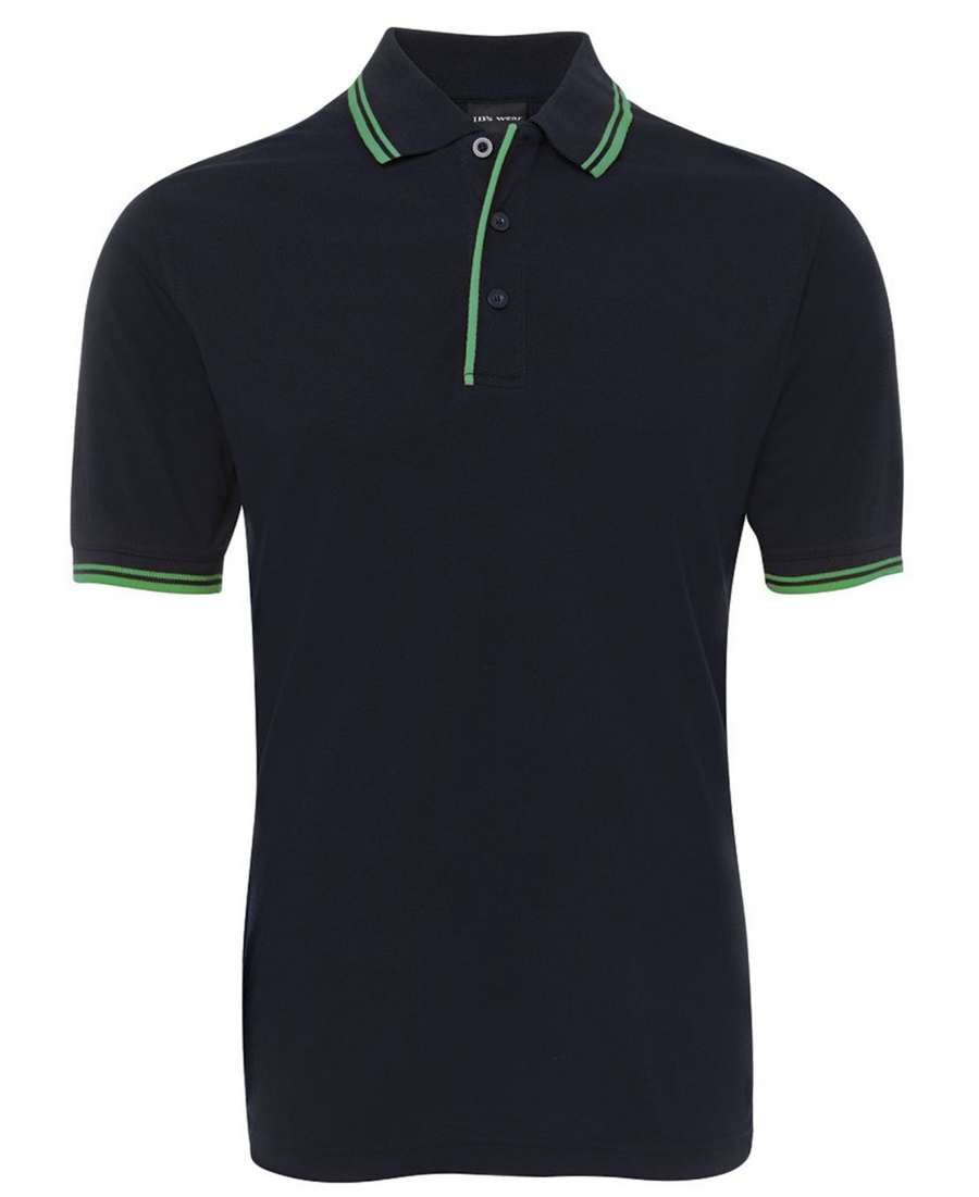 ACTIV EMBROIDERY DESIGNS. UNIFORMS. CONTRAST POLO. MENS.