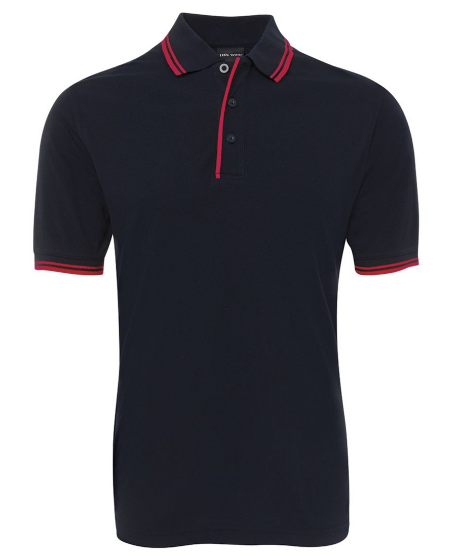 ACTIV EMBROIDERY DESIGNS. UNIFORMS. CONTRAST POLO. MENS.