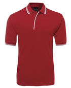 ACTIV EMBROIDERY DESIGNS. UNIFORMS. CONTRAST POLO. MENS.