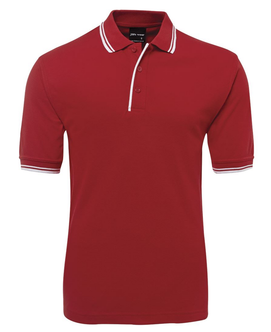 ACTIV EMBROIDERY DESIGNS. UNIFORMS. CONTRAST POLO. MENS.