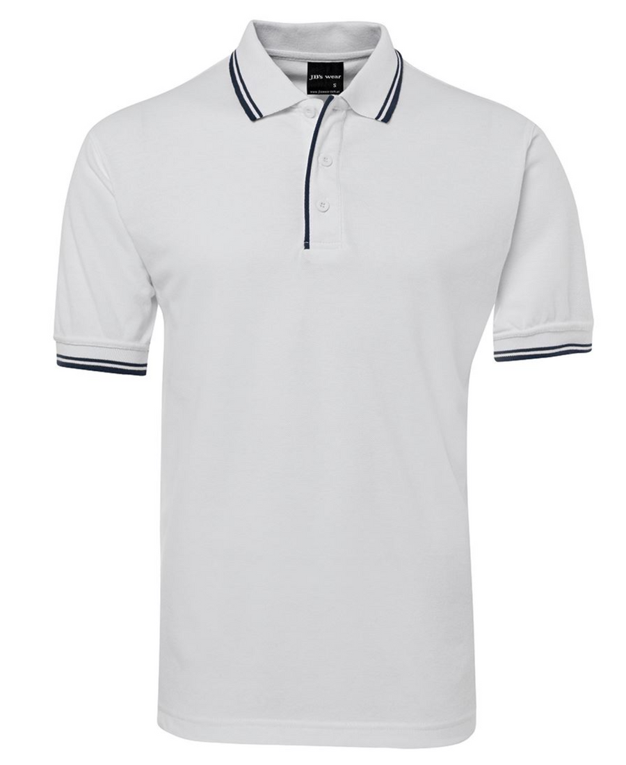 ACTIV EMBROIDERY DESIGNS. UNIFORMS. CONTRAST POLO. MENS.