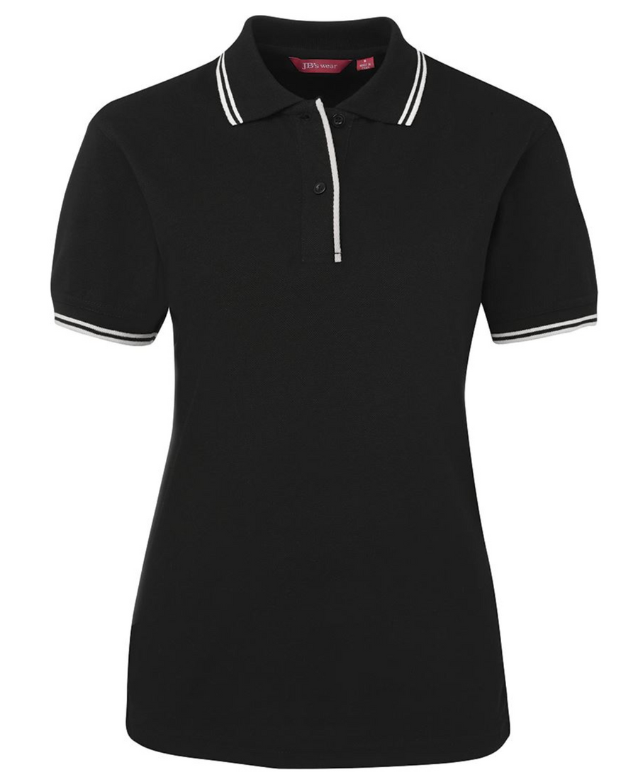 ACTIV EMBROIDERY DESIGNS. UNIFORMS. CONTRAST POLO. LADIES.