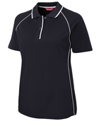 ACTIV EMBROIDERY DESIGNS. UNIFORMS. RAGLAN POLO. LADIES.