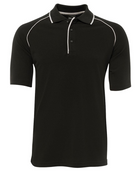 ACTIV EMBROIDERY DESIGNS. UNIFORMS. RAGLAN POLO. MENS.