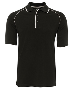 ACTIV EMBROIDERY DESIGNS. UNIFORMS. RAGLAN POLO. MENS.