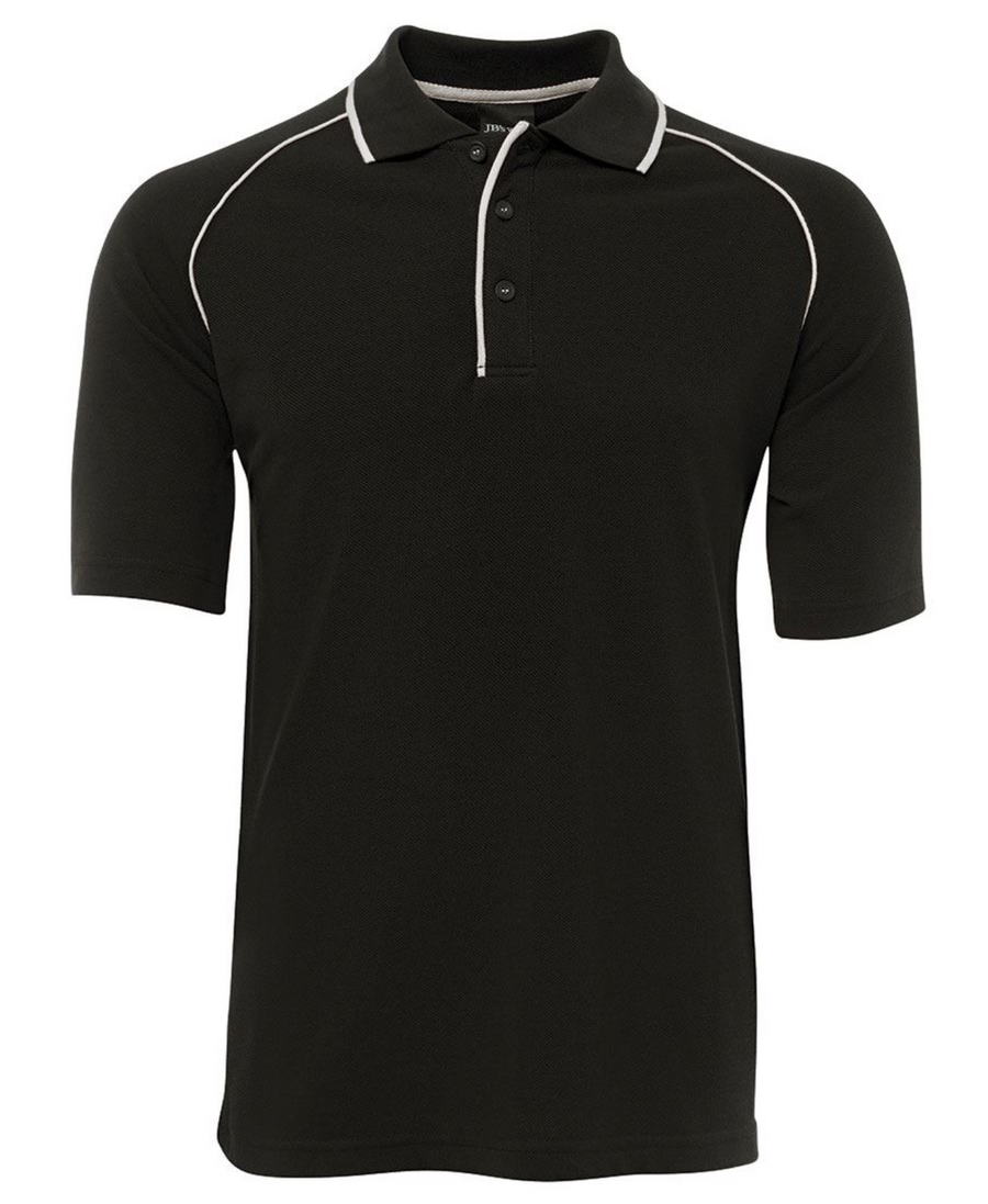 ACTIV EMBROIDERY DESIGNS. UNIFORMS. RAGLAN POLO. MENS.
