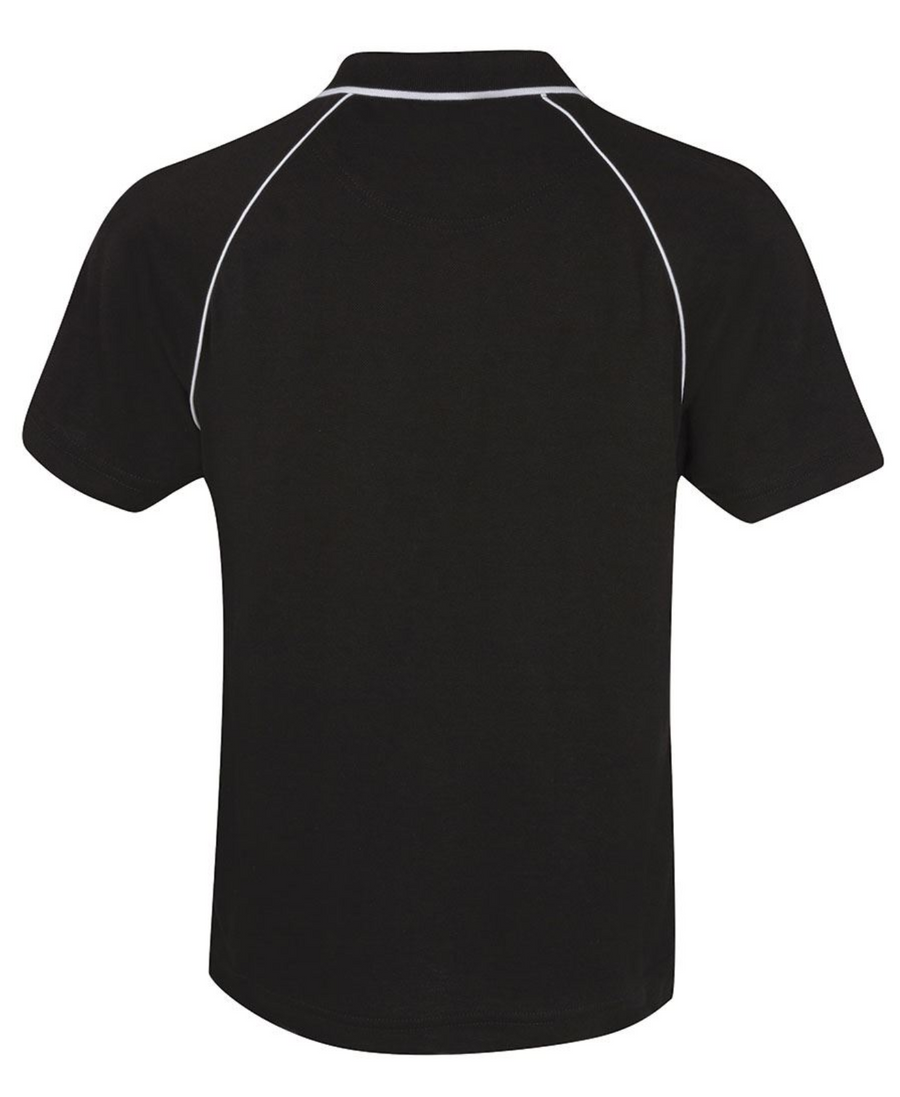 ACTIV EMBROIDERY DESIGNS. UNIFORMS. RAGLAN POLO. MENS.
