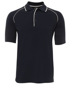 ACTIV EMBROIDERY DESIGNS. UNIFORMS. RAGLAN POLO. MENS.