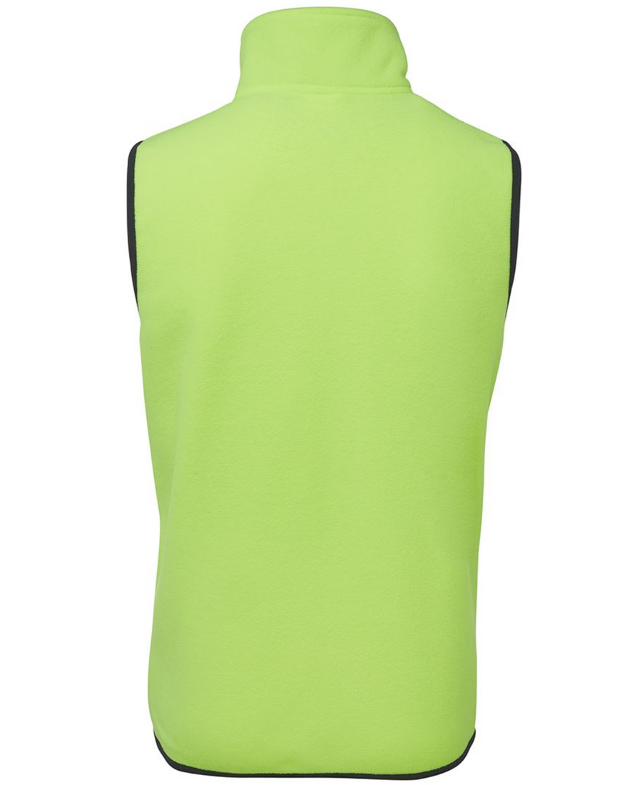 ACTIV EMBROIDERY DESIGNS. UNIFORMS. HI VIS POLAR VEST.