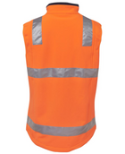 ACTIV EMBROIDERY DESIGNS. UNIFORMS. HI VIS (D+N) SOFTSHELL VEST.
