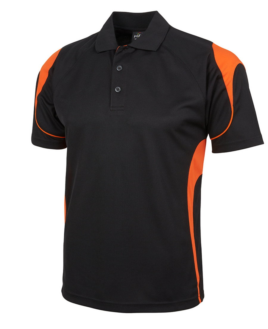 ACTIV EMBROIDERY DESIGNS. UNIFORMS. BELL POLO. MENS.