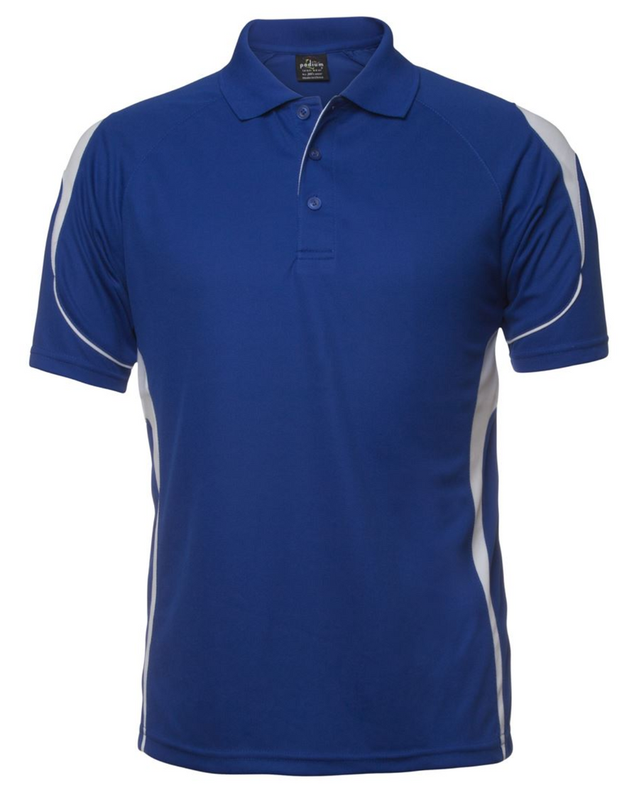 ACTIV EMBROIDERY DESIGNS. UNIFORMS. BELL POLO. MENS.