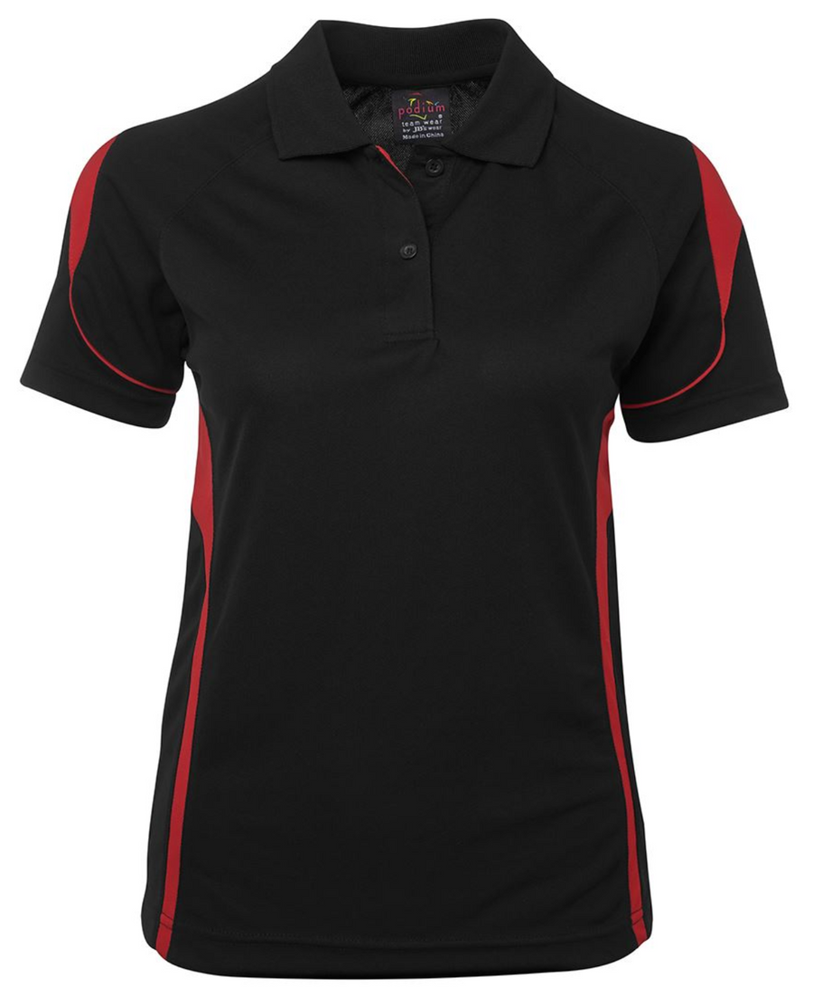 ACTIV EMBROIDERY DESIGNS. UNIFORMS. BELL POLO. LADIES.