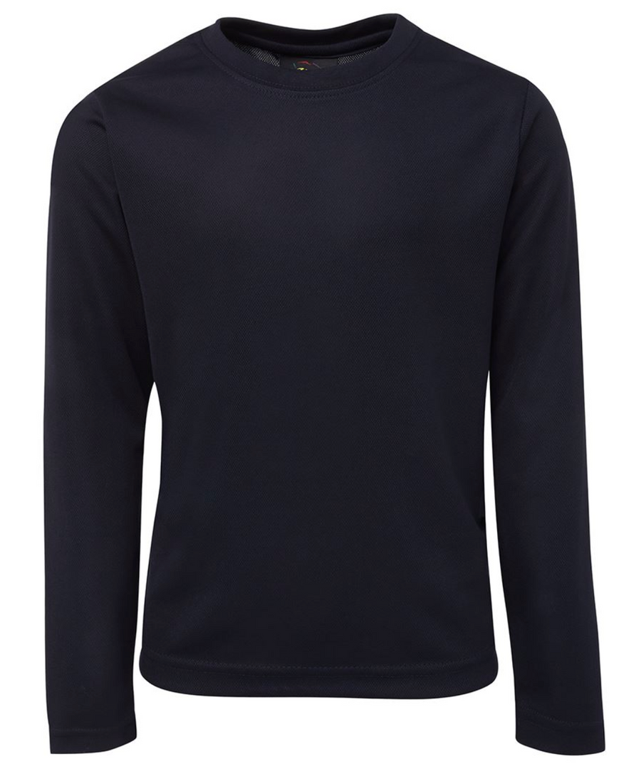 ACTIV EMBROIDERY DESIGNS. UNIFORMS. LONG SLEEVE POLY TEE