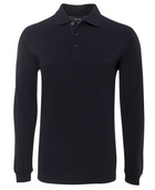 ACTIV EMBROIDERY DESIGN, UNIFORMS. JB Long Sleeve Polo (Mens)