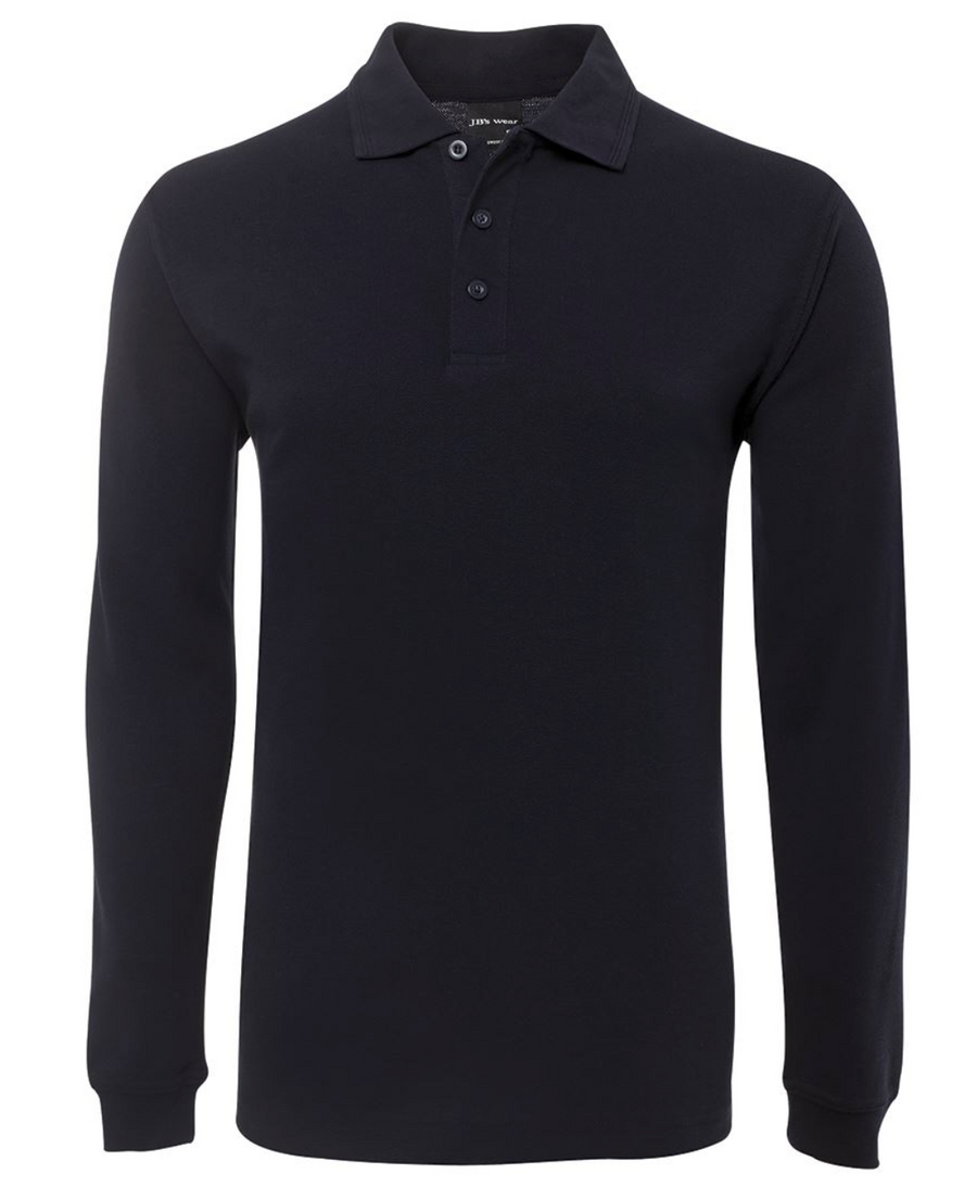 ACTIV EMBROIDERY DESIGN, UNIFORMS. JB Long Sleeve Polo (Mens)