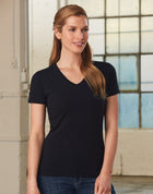 winning ts04a, Stretch Ladies' V-Neck Short Sleeve Tee