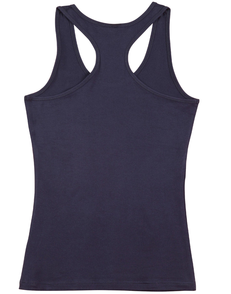 STRETCH RACEBACK SINGLET Ladies'