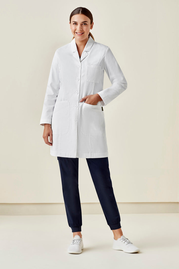 Womens Hope Long Line Lab Coat CC144LL
