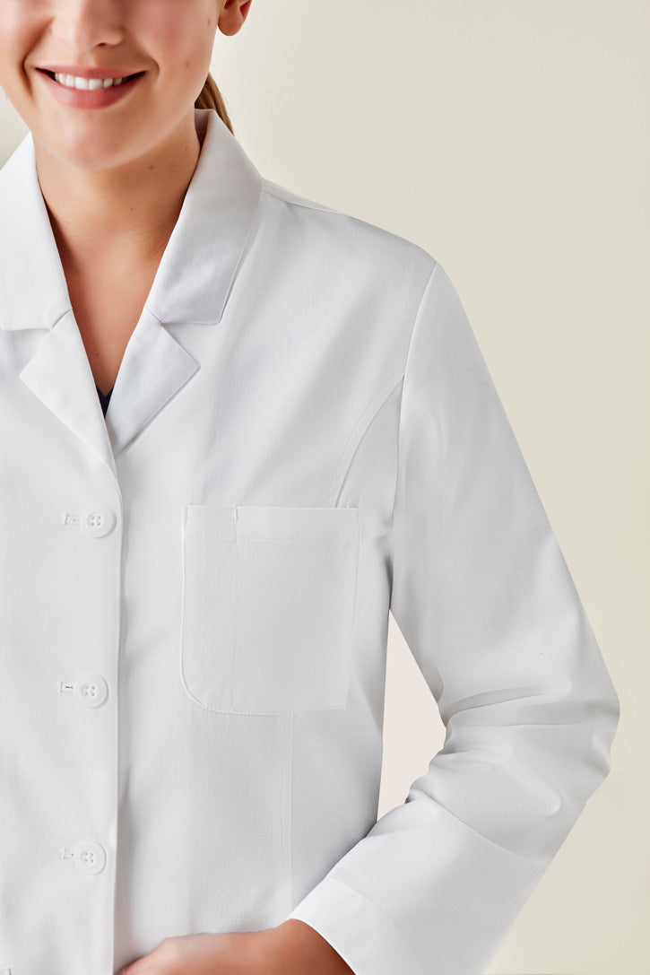 Womens Hope Long Line Lab Coat CC144LL