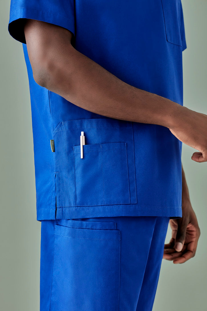 Mens Tokyo V-Neck Scrub Top
