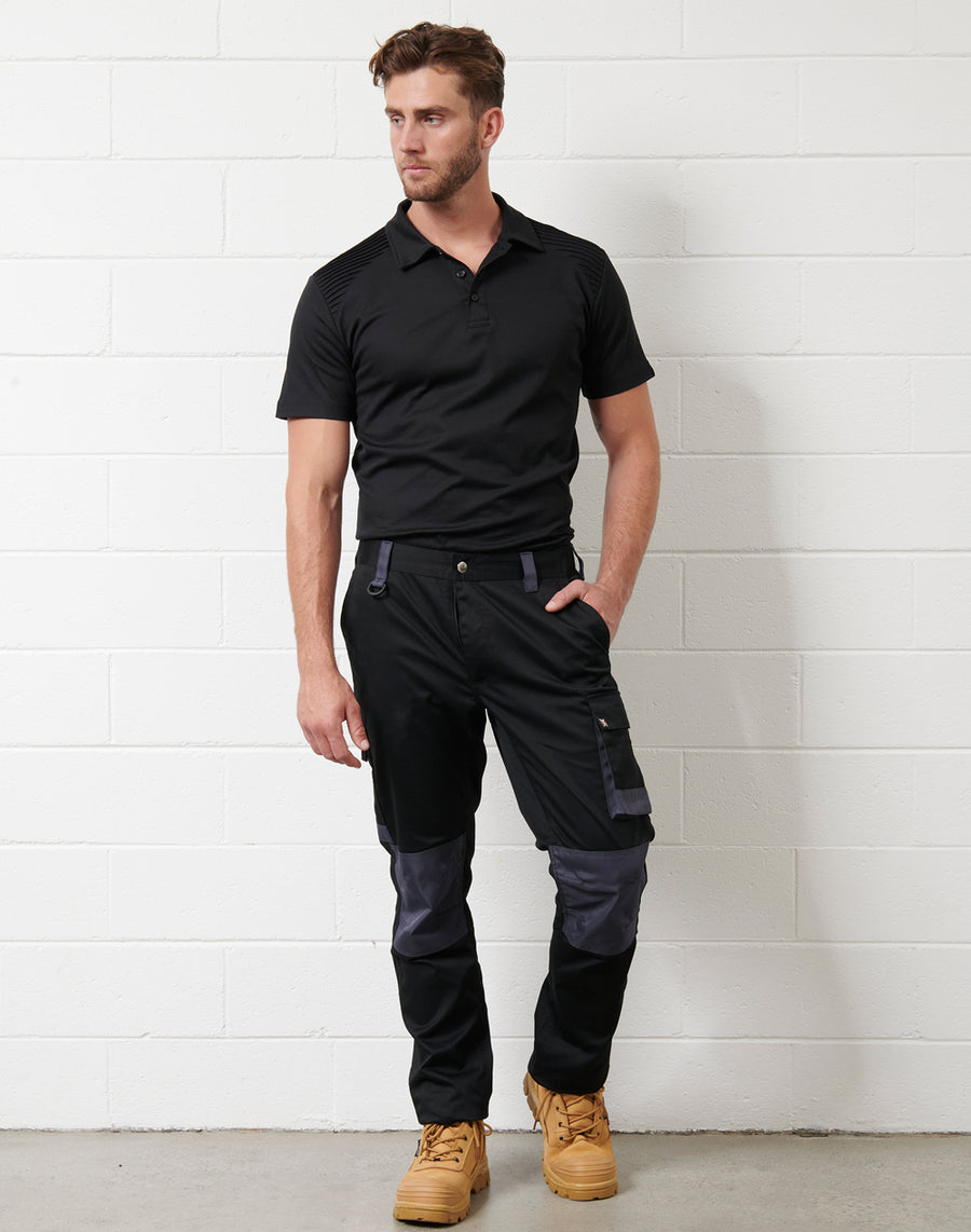 TrueDry® Polo With Stitch Shoulder Panels