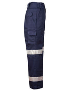 Heavy Cotton Drill Pre-Shrunk Cargo Safety Pants (Mens)