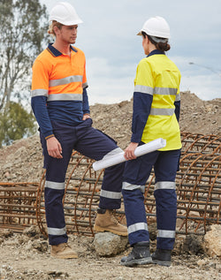 Heavy Cotton Drill Pre-Shrunk Cargo Safety Pants (Mens)