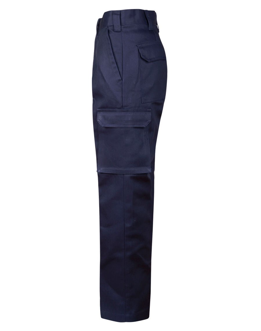 Heavy Cotton Drill Pre-Shrunk Cargo Pants (Mens)