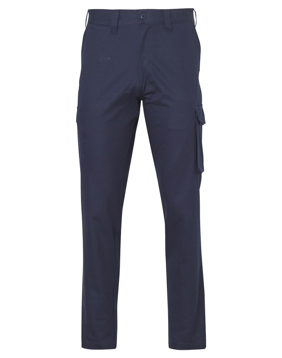 Heavy Cotton Drill Pre-Shrunk Cargo Pants (Mens)