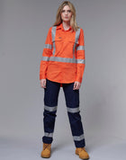 Heavy Cotton Drill Pre-Shrunk Cargo Safety Pants (Ladies)