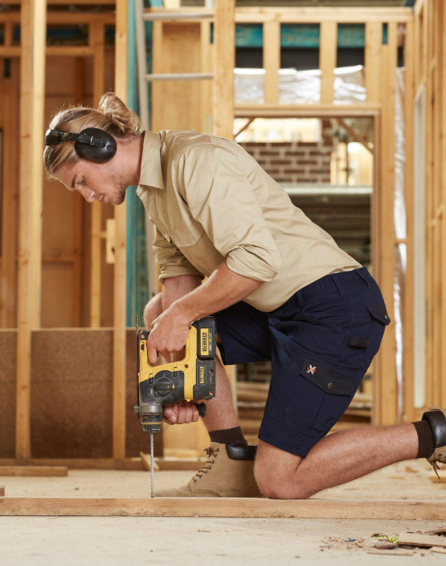 Stretch Cargo Work Shorts (Mens)